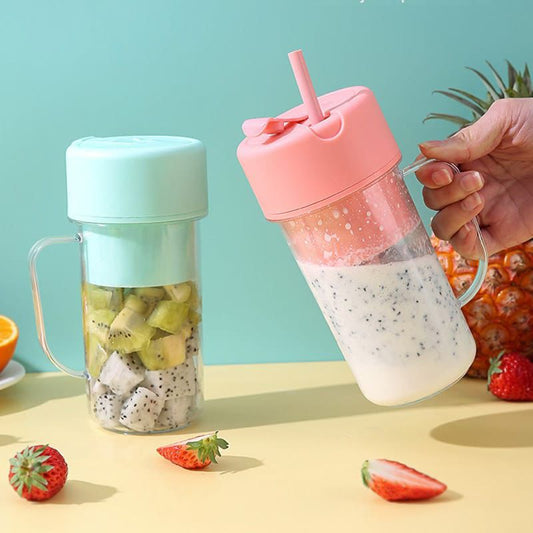 Office, School, Outdoor - Portable Electric machine Cordless Juicers & Fruit Extractors Smoothies Mixer Maker
